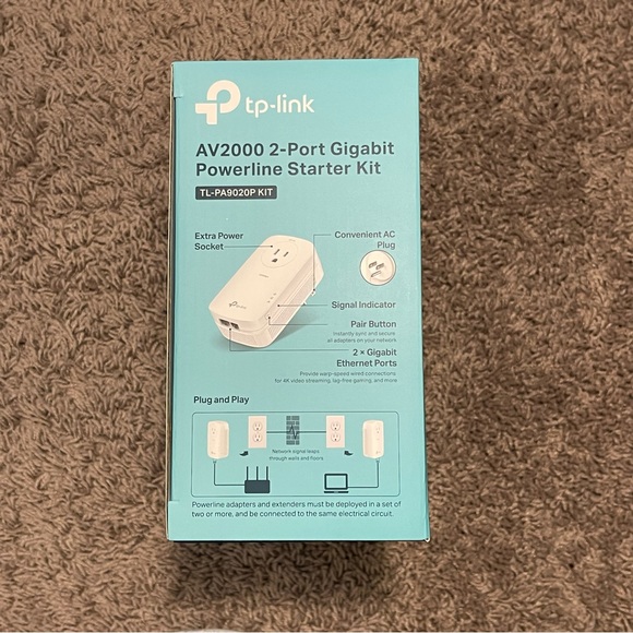 NIB TP-Link AV2000 Powerline Adapter - Picture 14 of 15